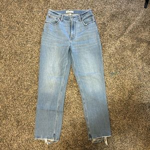 Curve Love Ultra High Rise Ankle Straight Jean